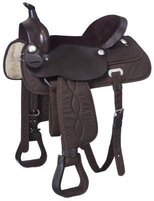 King Series Krypton Western Saddle, 20 in., 2-1/2 in. Horn, 11 in. Swell, 7 in. Gullet, 3 in. Cantle, KS415-10-15