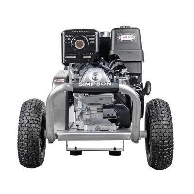 Image showing 5 th SIMPSON 4,200 PSI 4 GPM Gas Cold Water Blaster Pressure Washer with Triplex Plunger Pump, Honda GX390 Engine, 49-State
