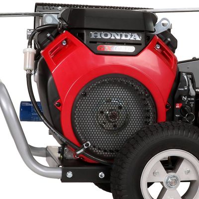 Image showing 6 th SIMPSON 5,000 PSI 5 GPM Electric Cold Water Shotgun Pressure Washer with COMET Triplex Plunger Pump, Honda GX690 Engine