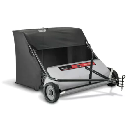 Ohio Steel Tow-Behind 42 in 22 cu 3.5 cu ft Lawn Sweeper 42SWP22 Mower Attachments