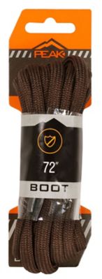 PEAK Boot Laces, Brown, 72 in., 2 pc.