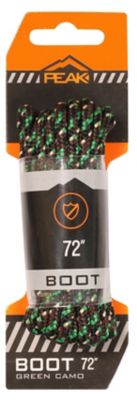 PEAK 72 in. Boot Laces, Green