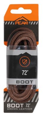 PEAK 72 in. Leather Boot Laces, Natural