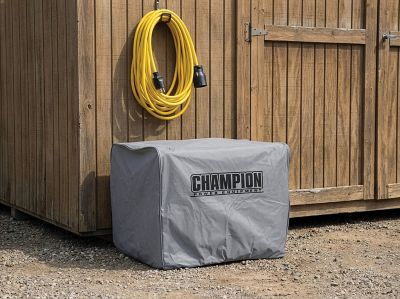 Image showing 8 th Champion Power Equipment Weather-Resistant Generator Storage Cover for 2,800 Watt or Higher Inverter Generators