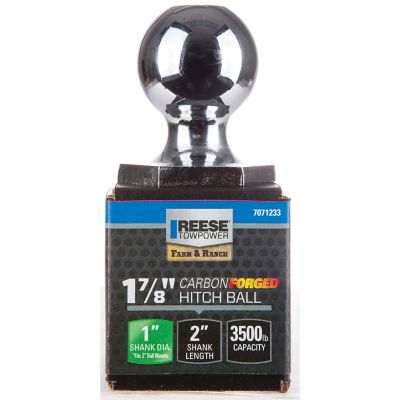 Image showing  1-7/8 in. Interlock Hitch Ball, 3,500 lb. Capacity, Chrome, 7071233