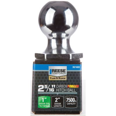 Reese Towpower 7,500 lb. Capacity Interlock Hitch Ball, 2-5/16 in. Ball Diameter, Chrome