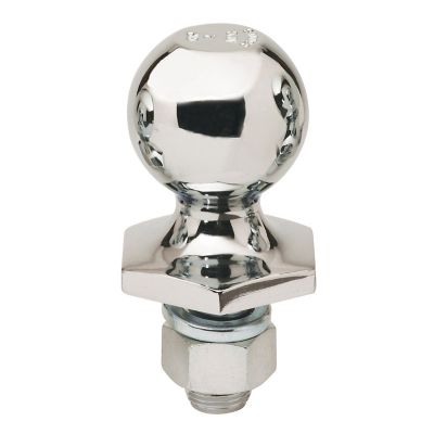 Reese Towpower 2 in. Stainless Steel Interlock Hitch Ball, 7,500 lb. Capacity