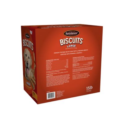 Image showing  Large Plain Dog Biscuit Treats, 15 lb.