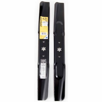 Image showing  42 in. High-Lift Lawn Mower Blades for Cub Cadet Mowers, 2-Pack