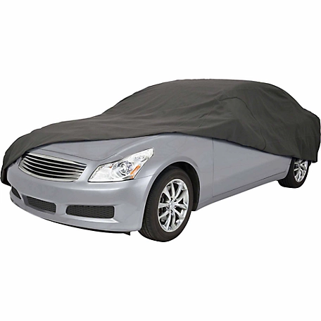 Classic Accessories 64 in. x 180 in. x 45 in. PolyPro 3 Car Cover