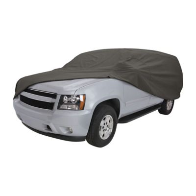 Classic Accessories 75 in. x 187 in. x 61 in. PolyPro 3 SUV/Pickup Cover Also, some sources do not list the second generation Isuzu Trooper as a candidate for the 187" cover