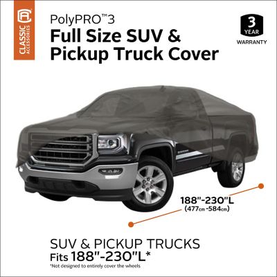 Image showing 5 th Classic Accessories 70 in. x 230 in. x 65 in. PolyPro 3 SUV/Pickup Cover