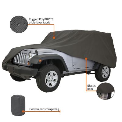 Image showing  68 in. x 165 in. x 68 in. PolyPro 3 Jeep Cover