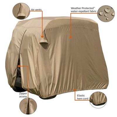 Image showing  Easy-On Golf Cart Cover for Golf Carts Up to 87 in. x 45-1/2 in. x 59 in.