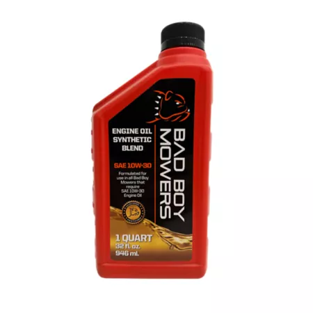 Bad Boy 1 Pint 10W30 Synthetic Blend Engine Oil Mower Fuels & Additives