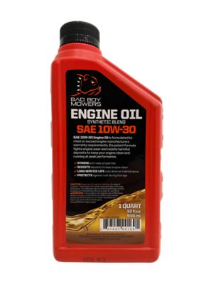 Image showing  1 qt. 10W30 Synthetic Blend Engine Oil