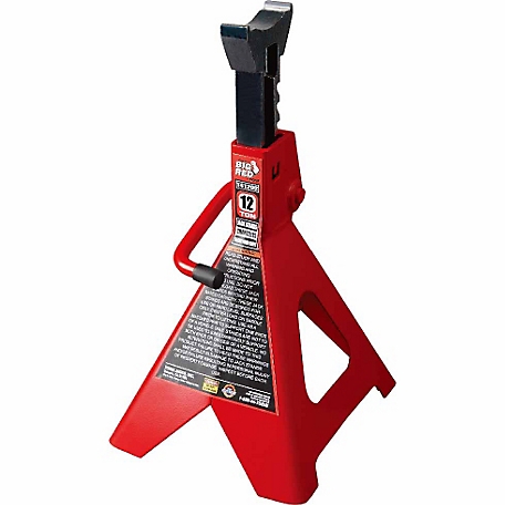Torin 12 Ton Big Red Jack Stand, 2-Pack