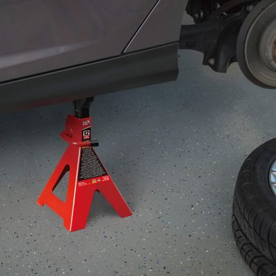 Image showing  12-Ton Big Red Jack Stands, 2-Pack