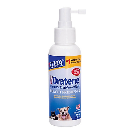 Zymox Pet Breath Freshener for Dogs and Cats, 4 oz.