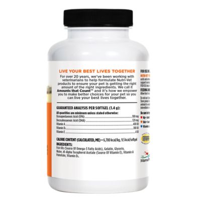 Image showing  Fish Oil Skin and Coat Soft Gel Supplement for Dogs and Cats, 0.4 lb., 100 ct.