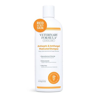 Veterinary Formula Antiseptic and Antifungal Medicated Shampoo for Dogs and Cats, 16 oz.