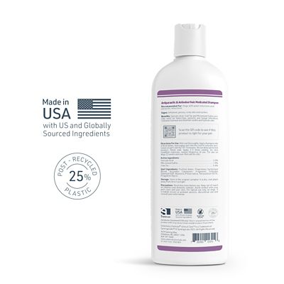 Image showing  Antiparasitic and Antiseborrheic Medicated Shampoo for Dogs, 16 oz.