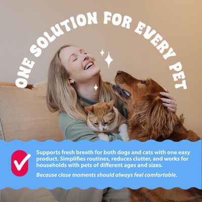 Image showing 6 th Dental Fresh Advanced Plaque and Tartar Water Additive for Cats and Dogs, 17 oz.