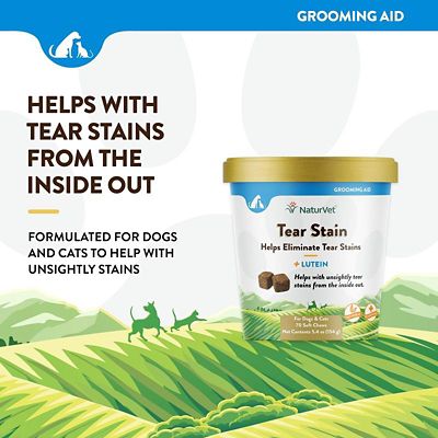 Image showing  Tear Stain Supplement Plus Lutein Soft Chews for Dogs and Cats