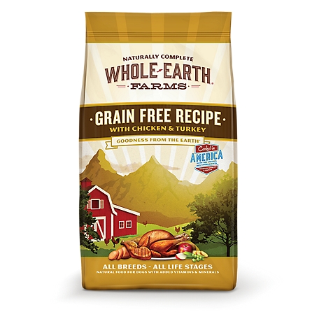 Whole Earth Farms Adult Grain-Free Chicken and Turkey Recipe Dry Dog Food