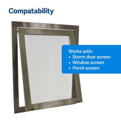 Image showing  Pet Screen Door, Small, 8 in. x 9-1/4 in.