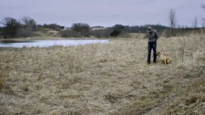 Image showing  Canvas Dog Training Dummy, 8.5 in. x 2.25 in., Orange, Puppy