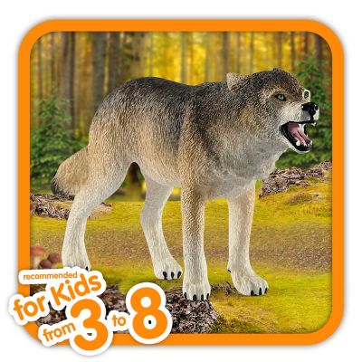 Image showing  Wolf Toy Figurine