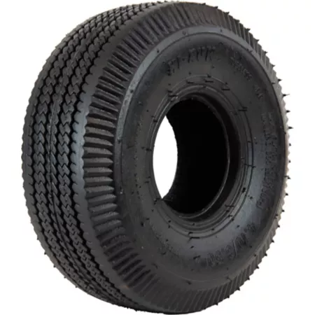 Hi-Run Wheelbarrow Tire 4.10/3.50-4 4PR Sawtooth Mower Tires & Wheels