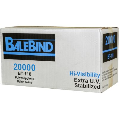 Image showing  20,000 ft. Polypropylene Baler Twine, Blue, 110 lb. Tensile Strength