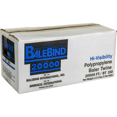 Image showing  20,000 ft. Polypropylene Baler Twine, Blue, 150 lb. Tensile Strength