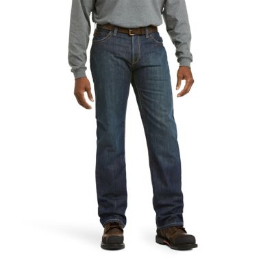 Image showing  Men's FR Flame-Resistant Relaxed Fit M4 Basic Bootcut Work Jeans