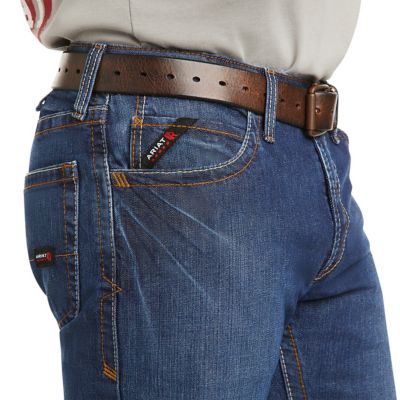 Image showing  Men's FR Flame-Resistant Relaxed Fit M4 Basic Bootcut Work Jeans