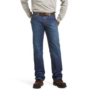 Image showing  Men's FR Flame-Resistant Relaxed Fit M4 Basic Bootcut Work Jeans