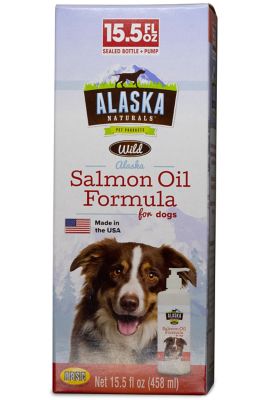 Alaska Naturals Salmon Oil Skin and Coat Supplement for Dogs, 15.5 oz.