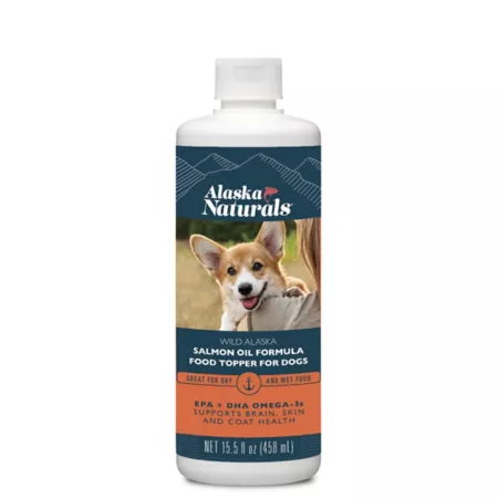 Alaska Naturals Salmon Oil Skin and Coat Supplement for Dogs 15.5 oz. Dog Skin & Coat Supplements