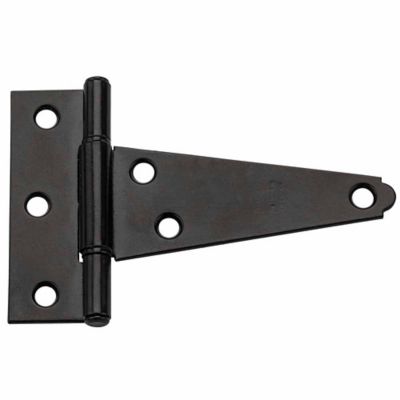 National Hardware 286 Extra Heavy T Hinge, Black