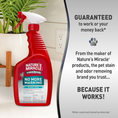 Image showing 7 th Nature's Miracle No More Marking Stain Odor Remover with Repellent, 24 fl. oz.