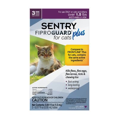 sentry flea medicine for cats