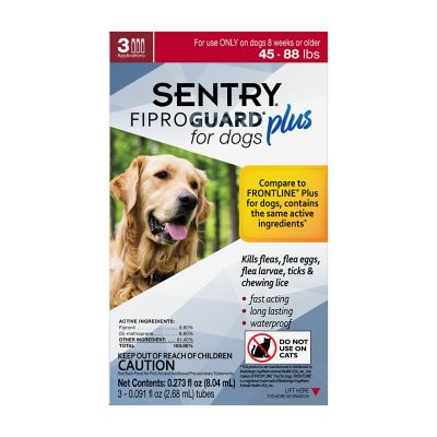 sentry dog collar flea