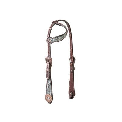 Weaver Equine Savannah One Ear Leather Headstall