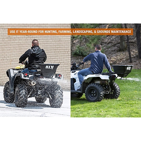 Buyers Products 100 lb. Capacity 30 ft. Horizontal-Mount ATV All-Purpose  Spreader