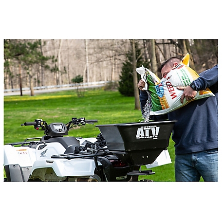 Buyers 12 Volt ATV Spreader - 100-Lb. Capacity, Model ATVS100