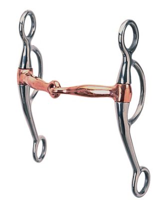 Weaver Equine All-Purpose Bit with 5 in. Copper-Plated Mouthpiece