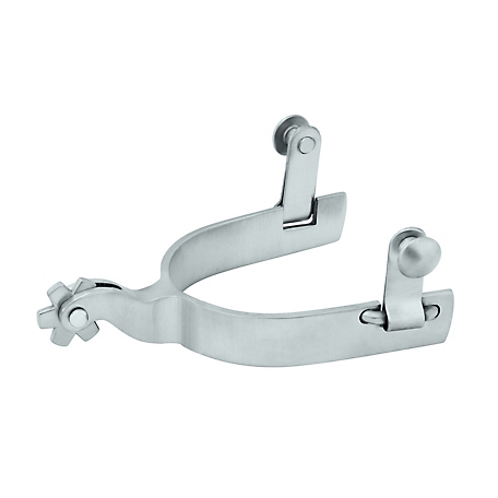 Weaver Leather Plain Spurs, 3/4 in. Band, 1-1/2 in. Shank
