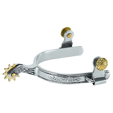 Weaver Leather Women's Engraved Roping Spurs